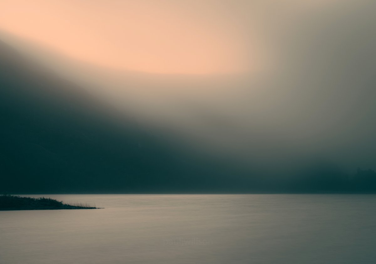 Mist over Loch Clair #Scotland