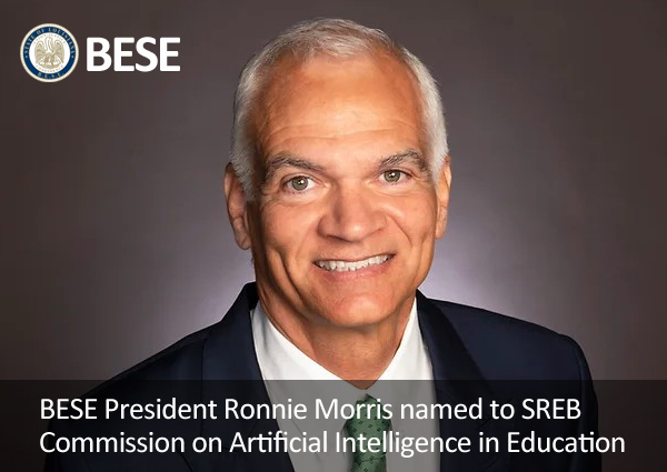 BESE President Ronnie Morris has been named to the new @srebeducation Commission on AI in Education. Later this month, the group begins its work to define an artificial intelligence agenda for education in the South. More: sreb.org/news/sreb-name… #laed