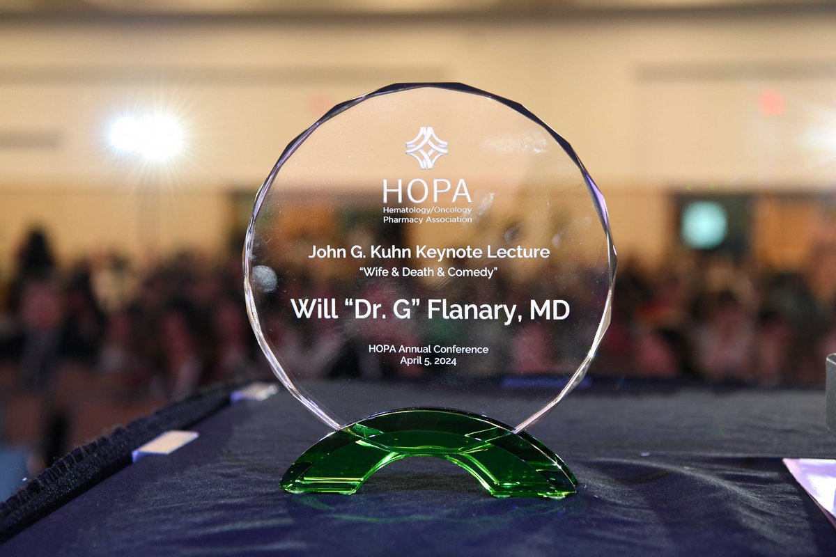 Highlights from #HOPA2024 - our hilarious and moving Keynote address from @DGlaucomflecken