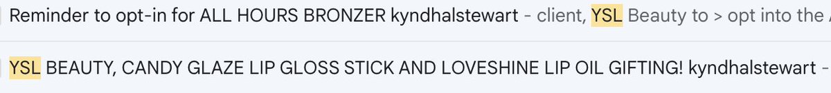 Kyndhal I UGC Creator I TikTok Shop & Amazon Coach (@kyndhalugc) on Twitter photo Being added to the <a href="/YSL/">SAINT LAURENT</a> PR List is def one of my fave things to happen in 2024!
In one year in #ugc I've gone from being spammed by random Amazon sellers trying to push their supplements to collabing with designer brands!
Now I need to figure out how to be gifted a YSL bag... Being added to the <a href="/YSL/">SAINT LAURENT</a> PR List is def one of my fave things to happen in 2024!
In one year in #ugc I've gone from being spammed by random Amazon sellers trying to push their supplements to collabing with designer brands!
Now I need to figure out how to be gifted a YSL bag...