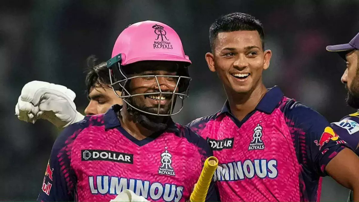 If Sanju Samson wanted, he could have increased his strike rate but he played slowly becoz Yashasvi Jaiswal could score his century. Also he wanted Yashasvi to score the winning runs. Sanju is a true team man.❤️👏 @rajasthanroyals #SanjuSamson