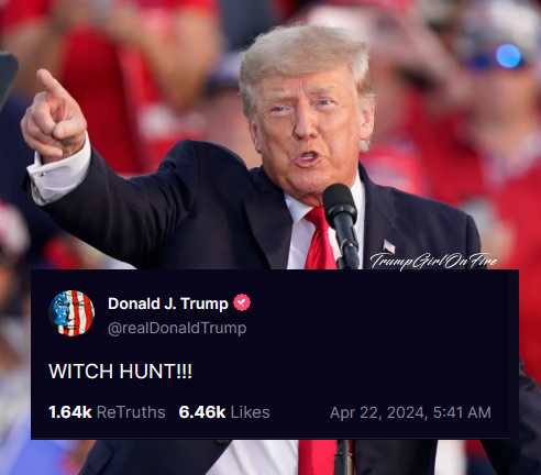 EVERYONE KNOWS IT IS A WITCH HUNT! #TrumpGirlOnFire 🔥