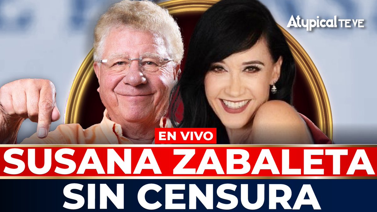 AtypicalTeve's tweet photo. #AHORA @SusanaZabaleta está EN VIVO en #PlaticandoCon @carlosalazraki y habla DE TODO 😱

Los esperamos ➡️ https://t.co/pnLnU6PvCz https://t.co/leWIN62Ybx