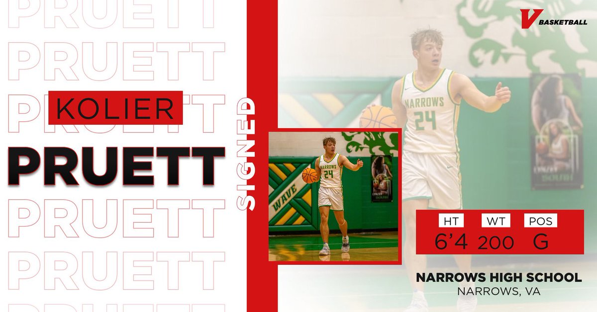 We are excited to announce the signing of Kolier Pruett‼️ #GoCavsGo🔴⚪️