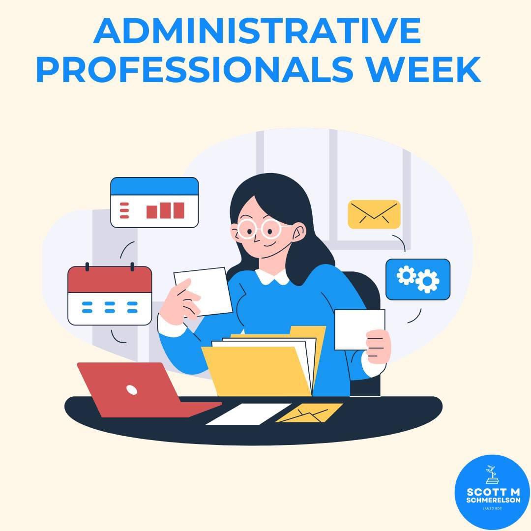 A HUGE TIGER ROAR for our Administrative Professionals at SOEC! You are the backbone of our school and we couldn’t function without you 🧡💙🐯 @LAUSDSup @LASchoolsNorth @LAUSDHR @lausdOGR