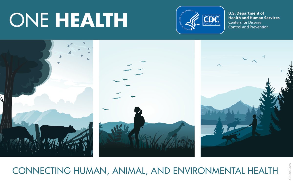 Today and every day, we celebrate #EarthDay because protecting the environment also protects animals and people. 🌎 
 
#OneHealth reminds us that we are all connected to one another. By caring for the Earth, we are caring for all.  bit.ly/cdcOneHealth