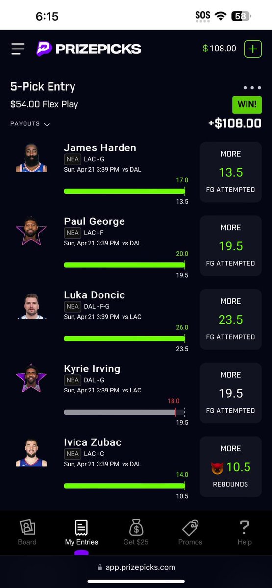 playing the risk free entry today on NBA Join the link below mate 👇👇 t.me/+g3SICCNoBGNhM… #PrizePicks #GamblingTwitter #PlayerProps #UnderdogFantasy ® #DFS #FreePicks #Draftkings  * #SportsBetting #BettingTips #Gambling×