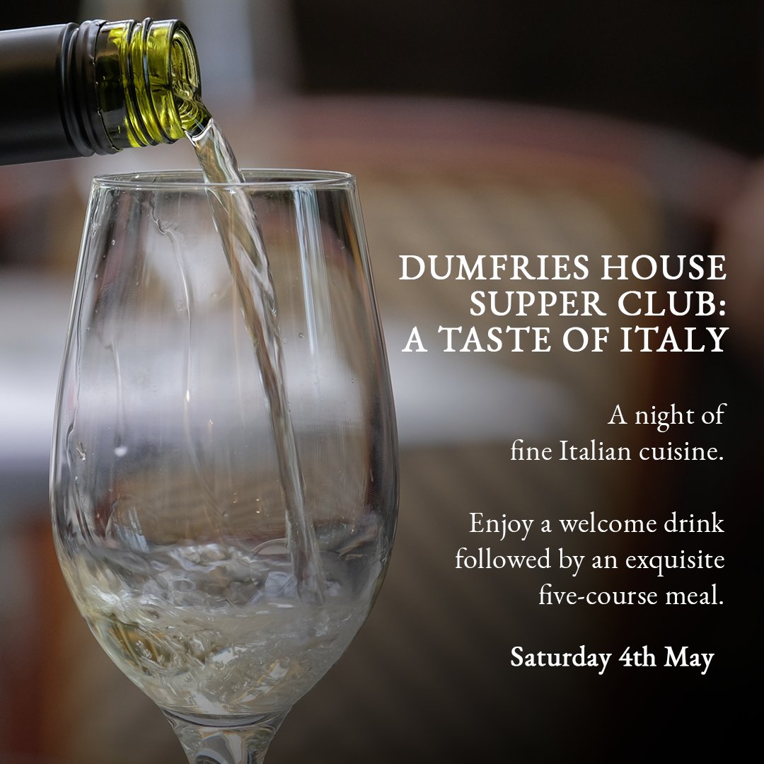 Enjoy a night of fine Italian cuisine featuring Venison Carpaccio, Halibut and Langoustine Linguine and other exquisite delights. An accompanying Italian wine flight will be available to purchase on the night. Purchase your tickets now via tinyurl.com/bookDH