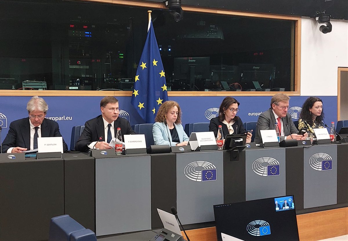 Our last Recovery and Resilience Dialogue with @EP_Budgets and @EP_Economics this legislature. A good moment to take stock and look forward with ambition. The #RRF has delivered a lot already, but we must also accelerate implementation. My statement 👇 europa.eu/!MmPFD6