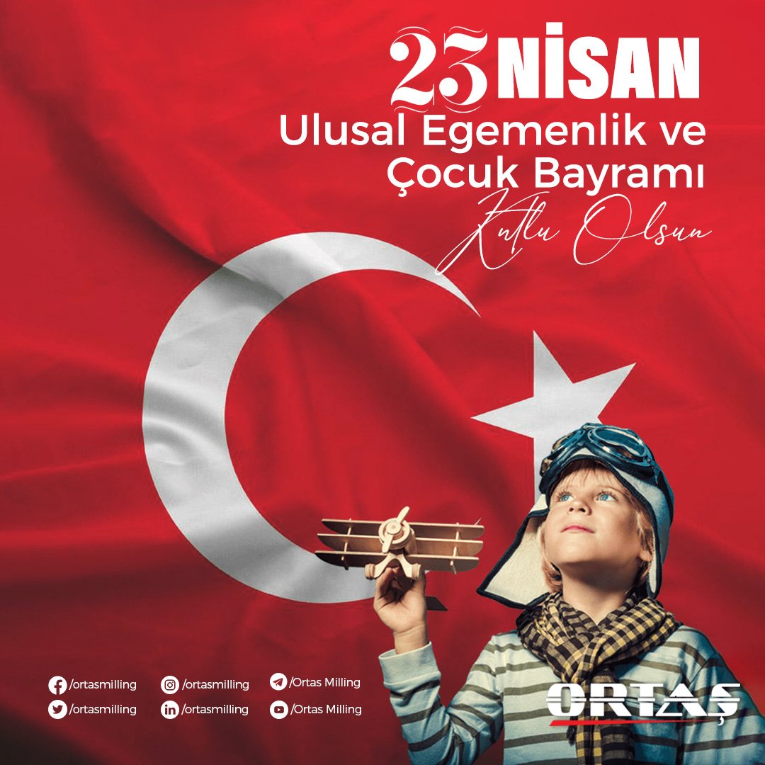 Umut dolu yarınlarımızın mimarları, barışın ve kardeşliğin elçileri, #23Nisan Ulusal Egemenlik ve Çocuk Bayramınız kutlu olsun!✨️
.
.
.
#flourmill #rollermill #millingmachine #flourmillfactory #millfactory #grainmill #maizemill #feedmill #semolinamill #wheatmill #plansifter