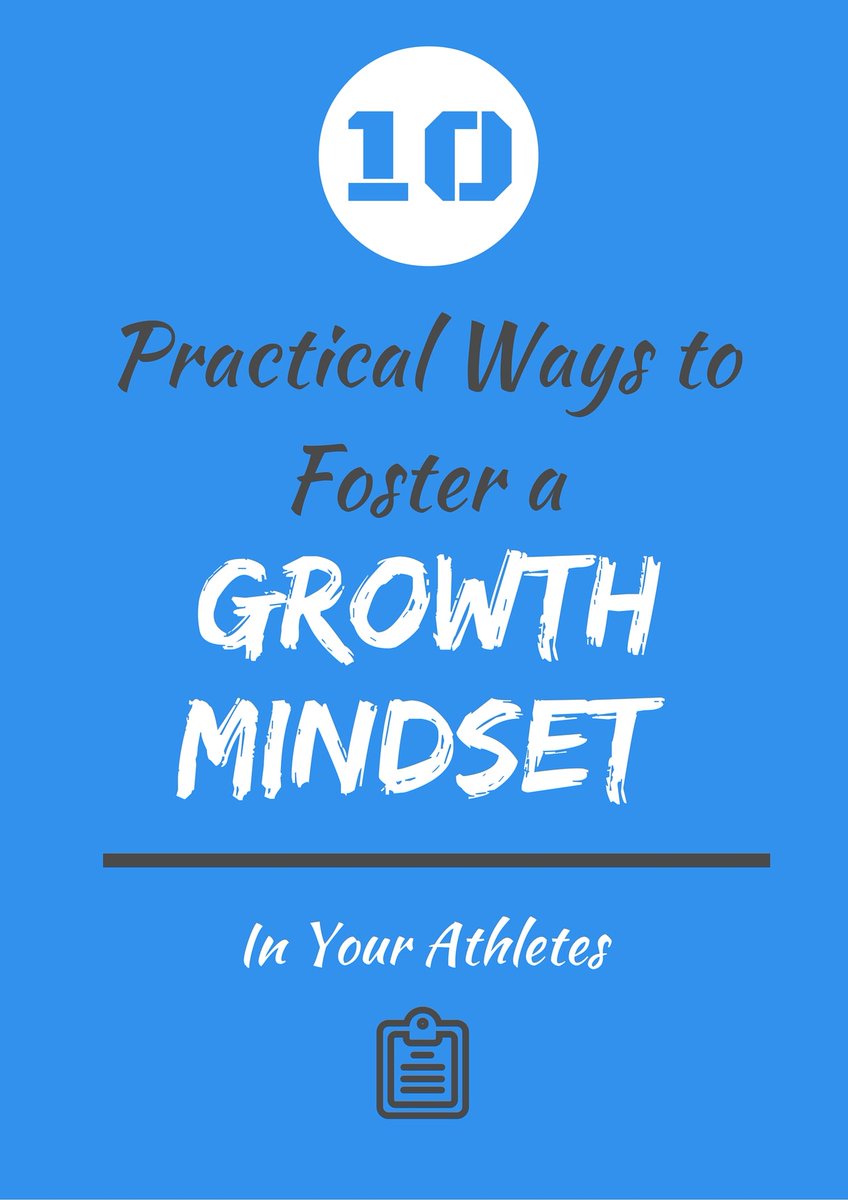 Athletes in a fixed mindset IGNORE feedback.

Here are 10 ways to foster a Growth Mindset instead.
theexcellingedge.com/3-reasons-athl…
#coaching #growthmindset #mentaltraining