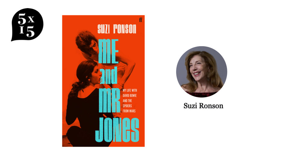 If you ever wanted to know what it was like touring with David Bowie, then Suzi Ronson has written the book for you! ME AND MR JONES recalls her career as Ziggy Stardust’s dresser, charting the highs and lows of rock’n’roll life as one of the only women in the room. @SuziRonson