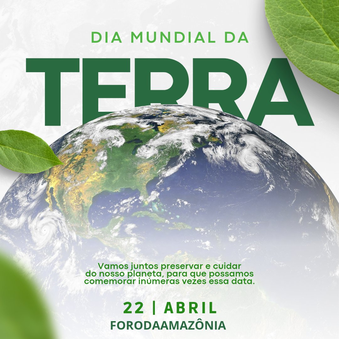 Em comemoração ao #DiaDaTerra, vamos refletir sobre a saúde do solo no nosso planeta. Hoje, enquanto celebramos a mãe terra, não podemos ignorar o solo danificado na Amazônia. A devastação contínua ameaça a biodiversidade e o equilíbrio ambiental. #Terra