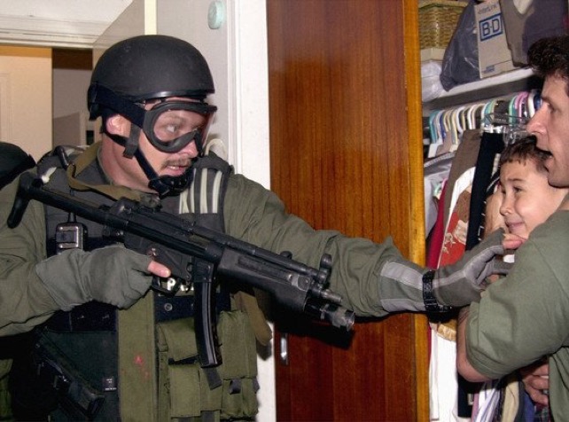 Apr 22, 2000 #BillClinton & #JanetReno do the dirty work for Fidel Castro as Feds in Miami, on their orders, broke into a home a stole six-yr-old #ElianGonzalez to return him to the Communist 'paradise' of Cuba where he remains to this day.