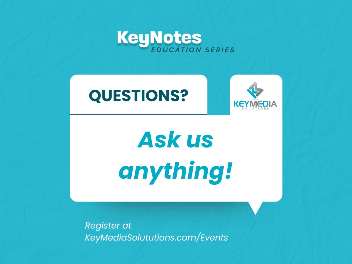 Got burning questions about digital marketing? 🤔 Drop them in the comments below and get ready for our upcoming Q&amp;A event! 🔥 #AskUsAnything #digitalmarketing

Register here: keymediasolutions.com/ask-an-expert/