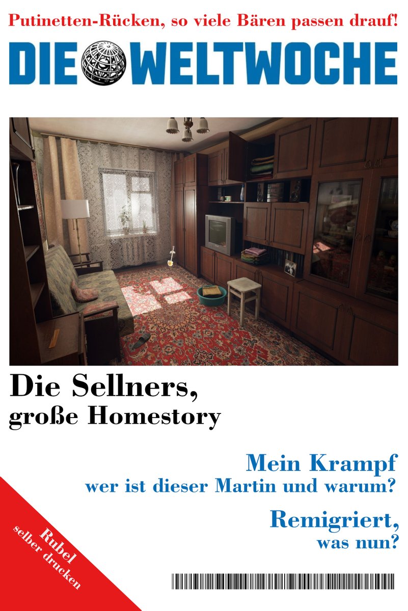 @Alice_Weidel Die #Weltwoche, eine russische Nazizeitung herausgegeben vom Schweizer Bräunling Roger Köppel.

Das geschissene Braun um Roger Köppel jammert auch für den Neonazi Martin Sellner und sein Einreiseverbot.

#NazisRaus