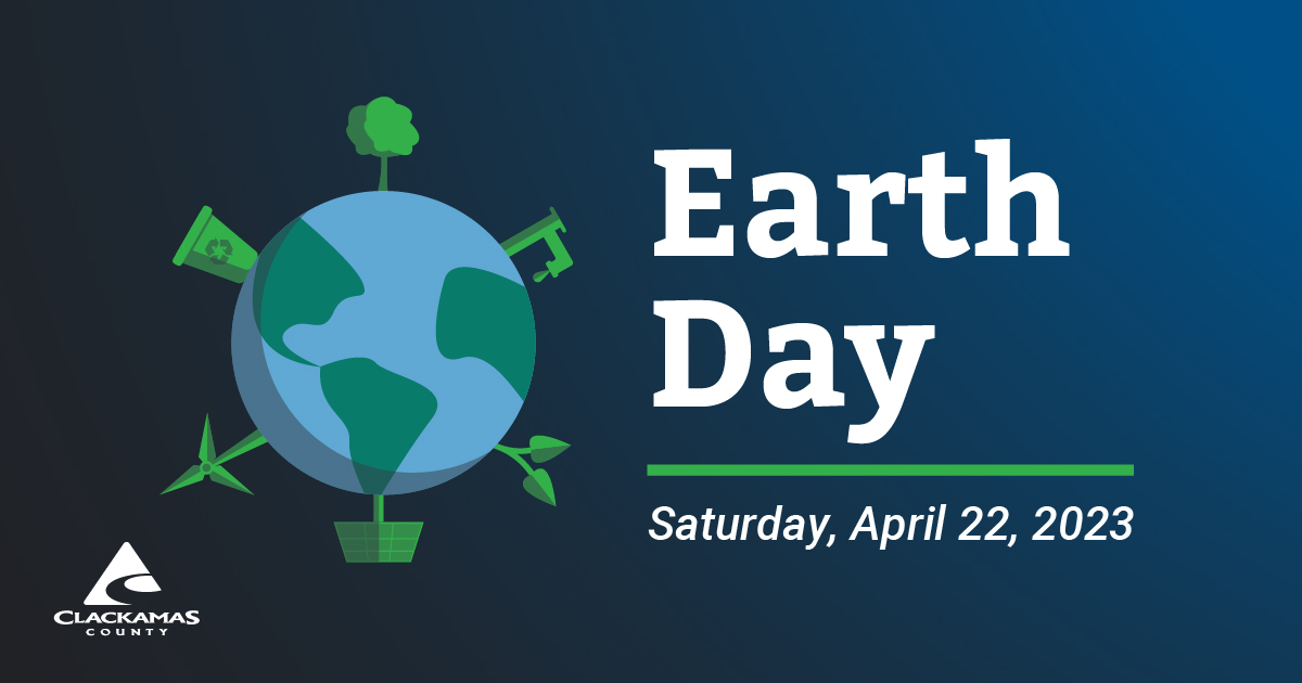 How are you celebrating Earth Day? Check out 50+ ideas to make a difference for our planet at clackamas.us/news/2022-04-0…!