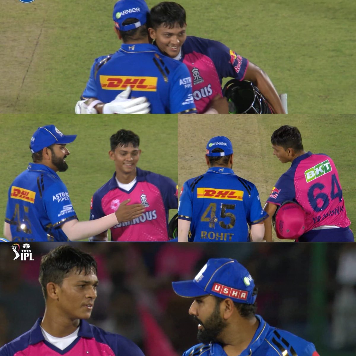 Rohit - Jaiswal moment. 🌟 - Waiting for Brothers of destruction opening together for India.
