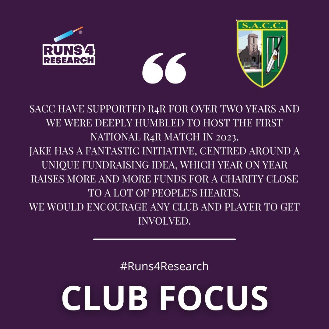 We could only start with one club, <a href="/SarisburyCC/">Sarisbury Athletic CC</a>. The south coast club have led the initiative in each year of their involvement and have FORTY players signed up in 2024. The team headed by <a href="/mike_poyner/">Mike Poyner</a> hosted the inaugural game last season (cont)

2/3