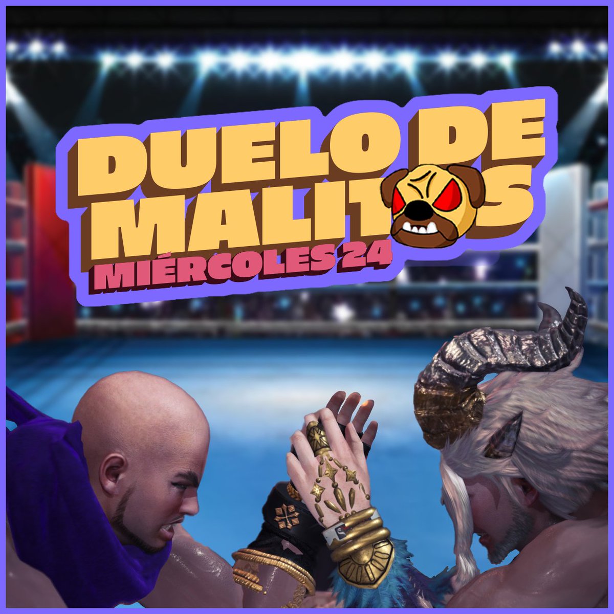 Este miércoles 24 de Abril haremos el primer DUELO DE MALITOS contra Sempei.
 Será un speedrun de los 3 monstruos más fuertes de Monster Hunter World. No te lo pierdas en twitch.tv/erkalifa