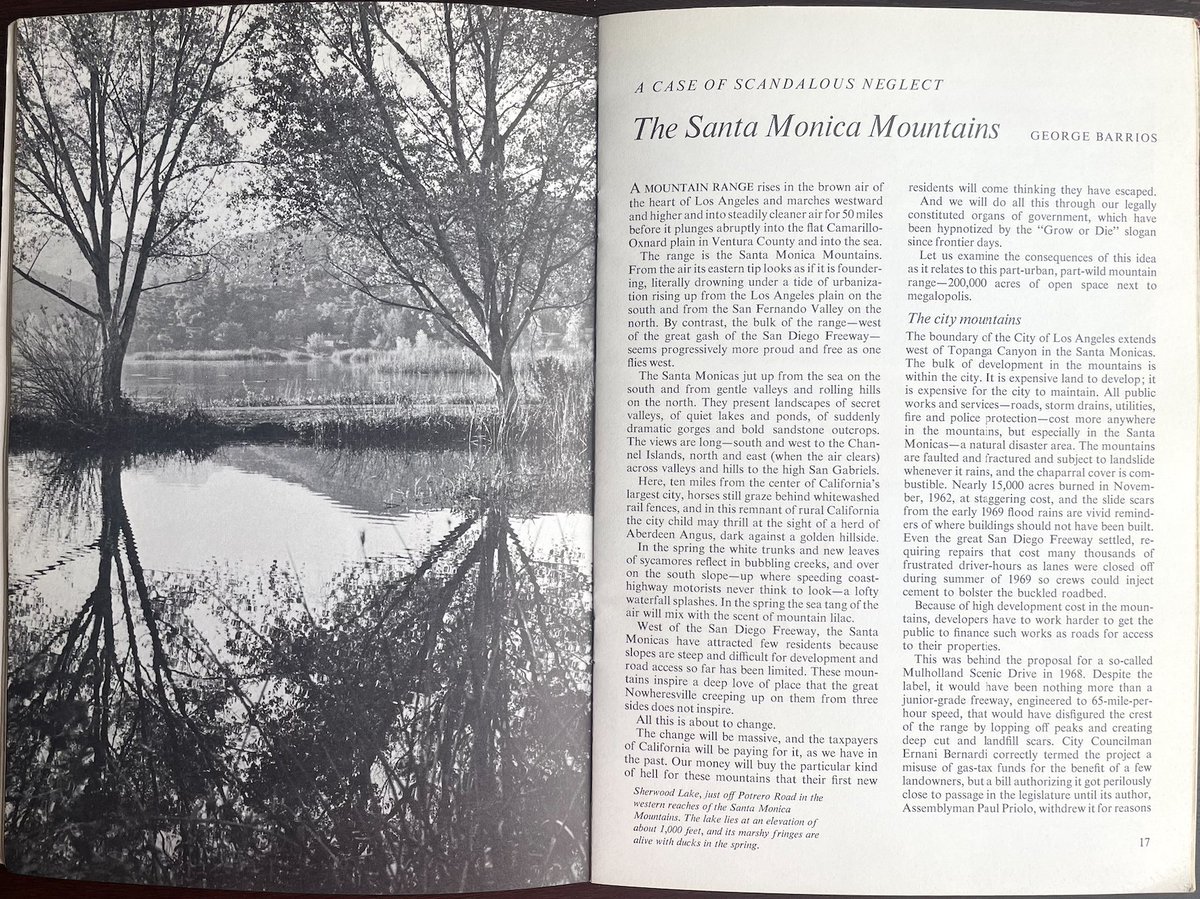 For #EarthDay: A brief look at the environmental journal “Cry California” published by the nonprofit California Tomorrow (1961–1983).

“No longer published but very revealing of Los Angeles & its environs is the #environmentalplanning magazine 'Cry California,'' Robert Winter.