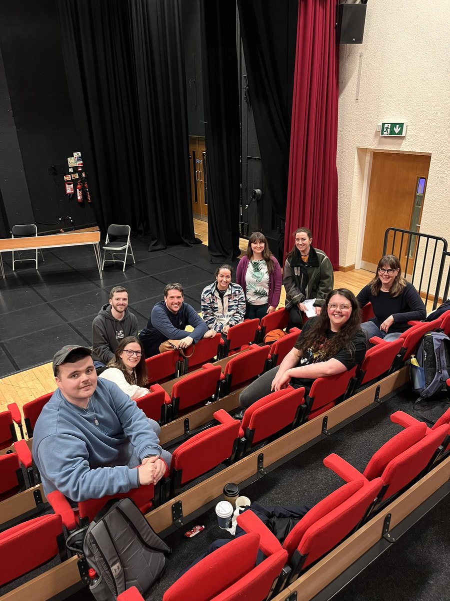 What a super 1st day rehearsals, in prep for our enhanced rehearsed readings this weekend. Fri 26th (BSL Interpreter) 7pm and Sat 27th April 2.30pm presenting 2 brand new pieces of writing. Tickets £5 here thecourtyardtheatre.com/book/?show=750… @ArtsCouncilNI @ANBorough - Come support us! ✍️