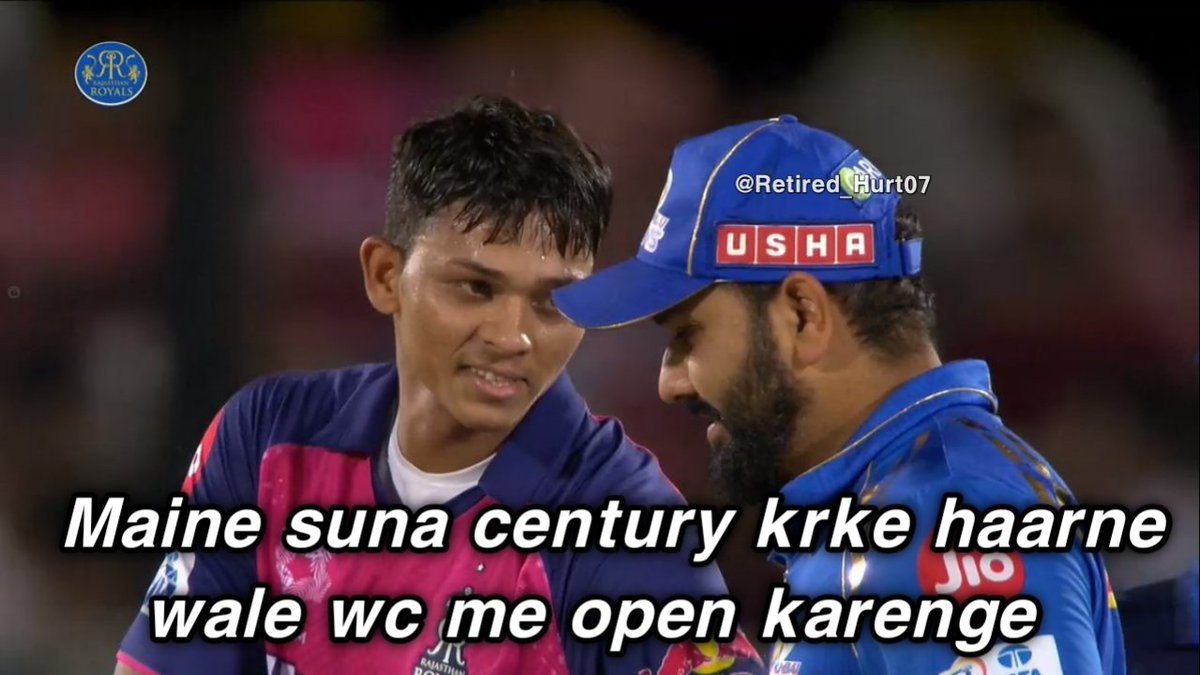 #MIvsRR #RRvsMI 

Yashasvi Jaiswal 🌚