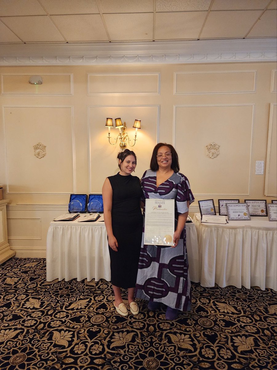 So happy our office had the opportunity to honor @ncnwsi President Nicole Meyers with a proclamation at their annual Harambe Luncheon. Nicole— thank you for all the hard work and dedication you have shown your community in your four years as president.