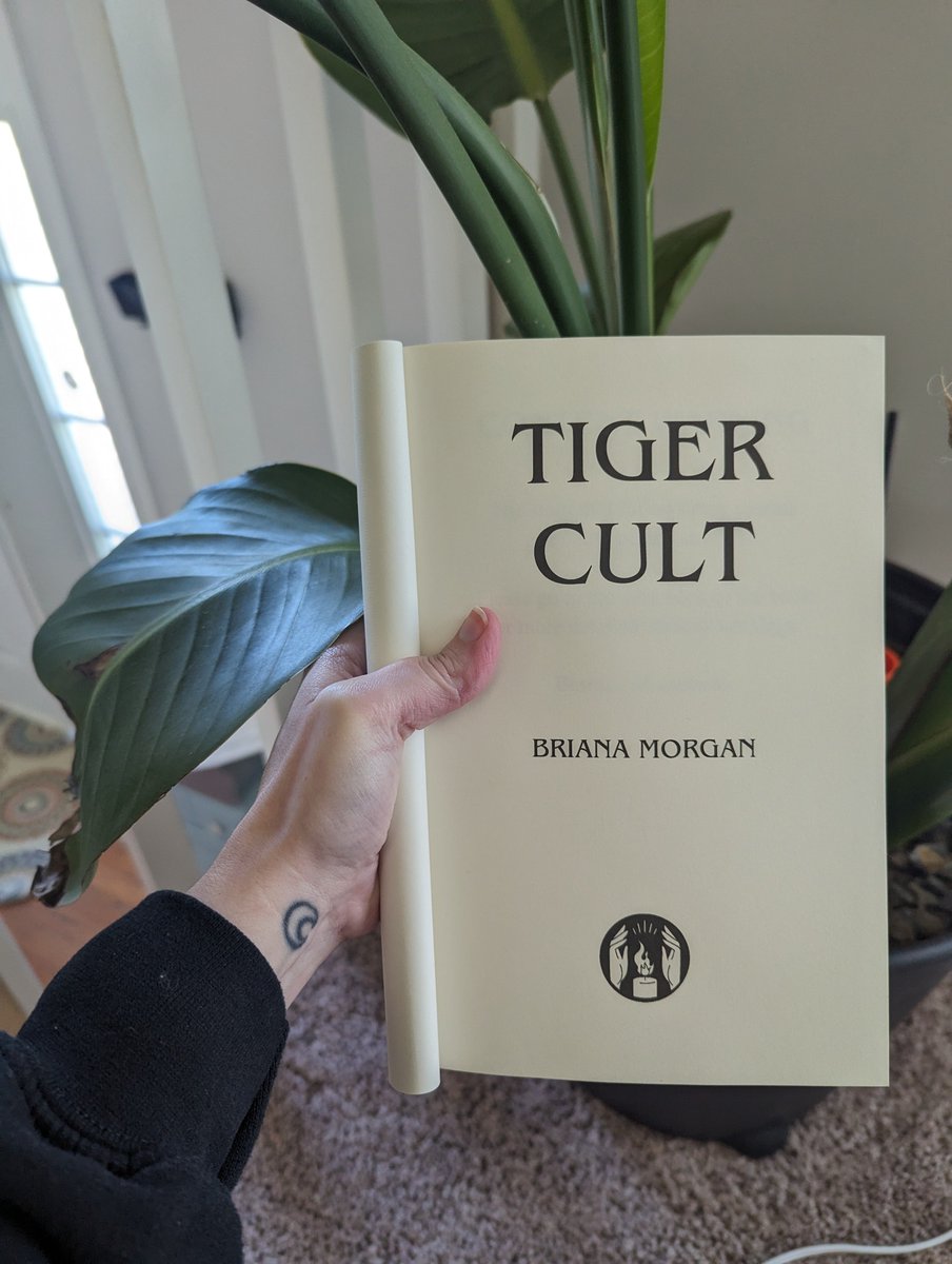 SHE'S HERE! 🐯 I just can't show you the cover... Yet. But it's coming! Holding the THICK physical proof in my hands is incredible. Thanks so much to @DarklitPress for publishing this one! Hard to believe I wrote all those words. #HorrorCommunity