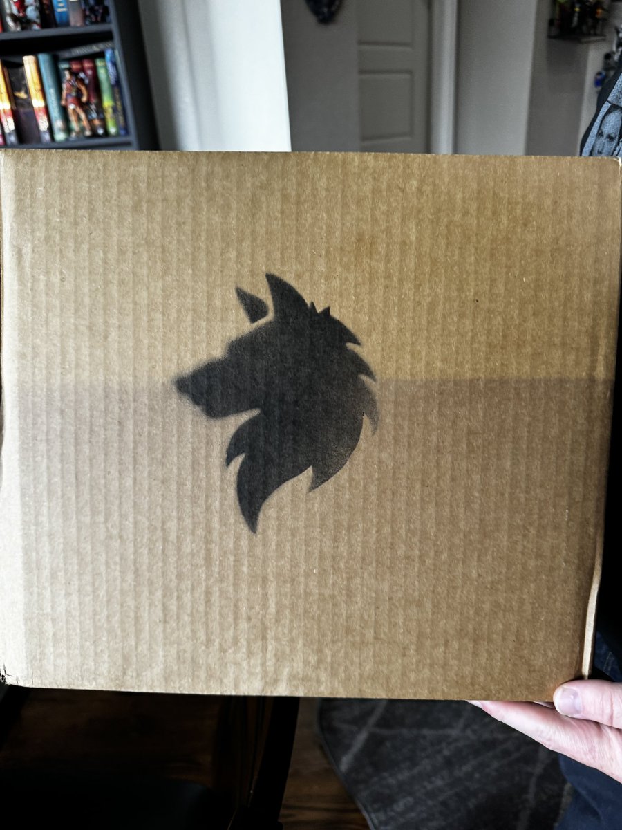Got our amazing Limited Edition canid mask from @joabaldwin and his amazing Noss Saga and book one Wolf of Withervale that will be a sweeping 6 book series. If you love immersive stories please check it out. amzn.to/3UajAuv #wolfofwithervale