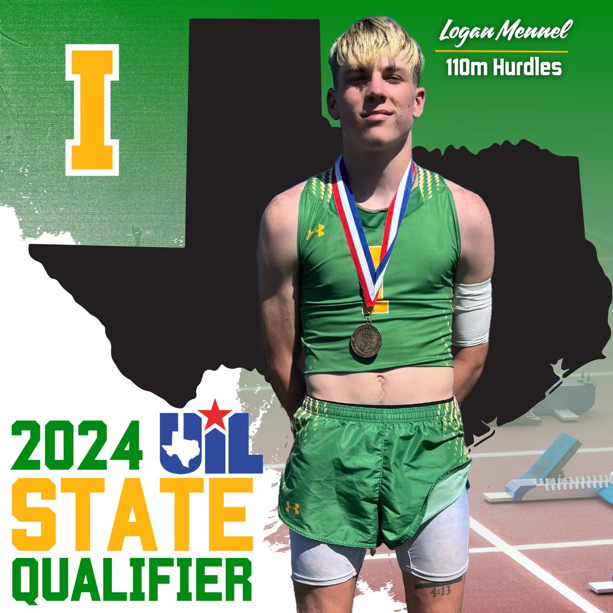 ⚡️Logan Mennel STATE QUALIFIER 

<a href="/LoganMennel/">Logan Mennel</a> 

110m Hurdles

See you in Austin