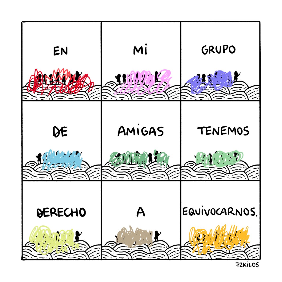 72kilos's tweet photo. En mi grupo de amigas. https://t.co/Z5kxfW37sG