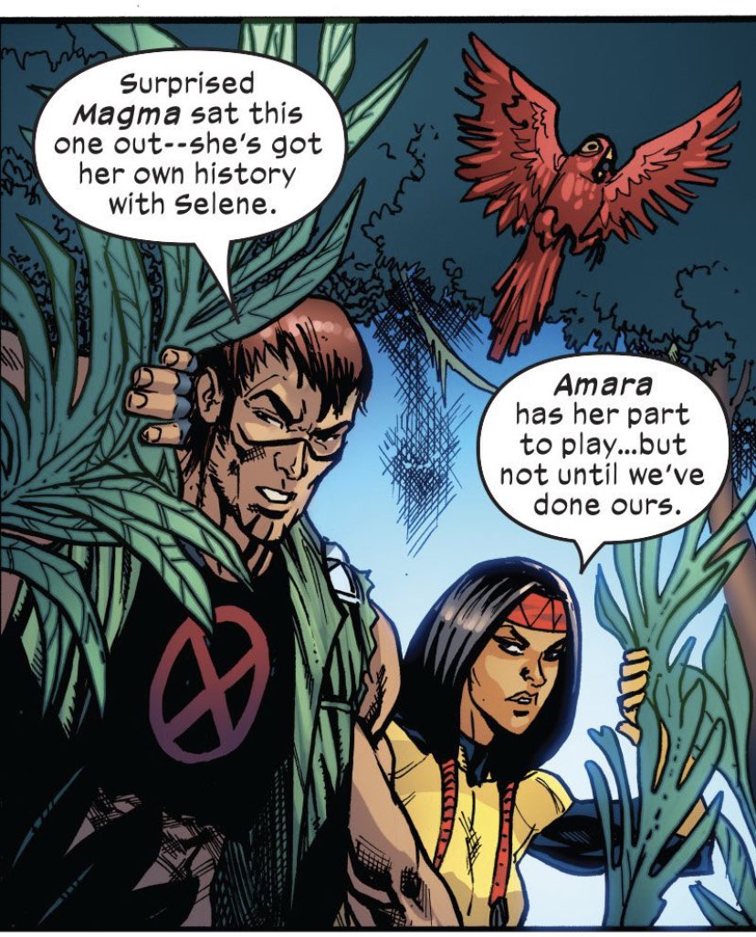 It’s really amazing that Foxe and Orlando have maybe set up Amara to get a huge pop out of me. If you’re not reading Unlimited you’re missing out! #XSpoilers