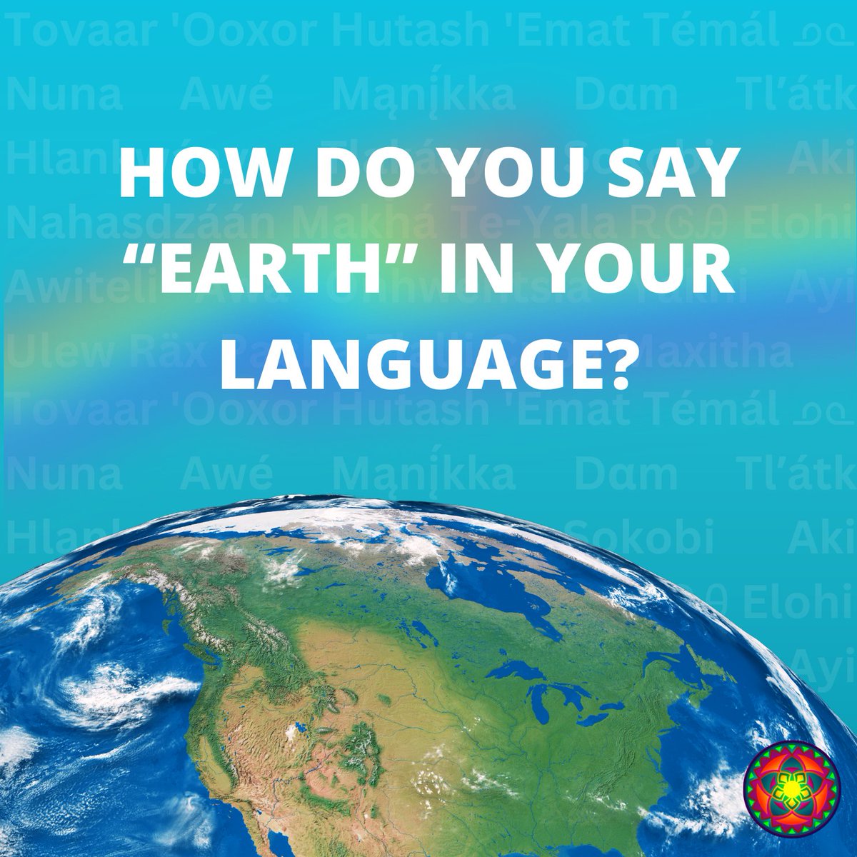 Happy Earth Day relatives! ☺️🌎

How do you say 'Earth' in your language?

#EarthDay2024 #NativeAmericanLanguages #IndigenousLanguages #ProtectingTheSacred #LandBack