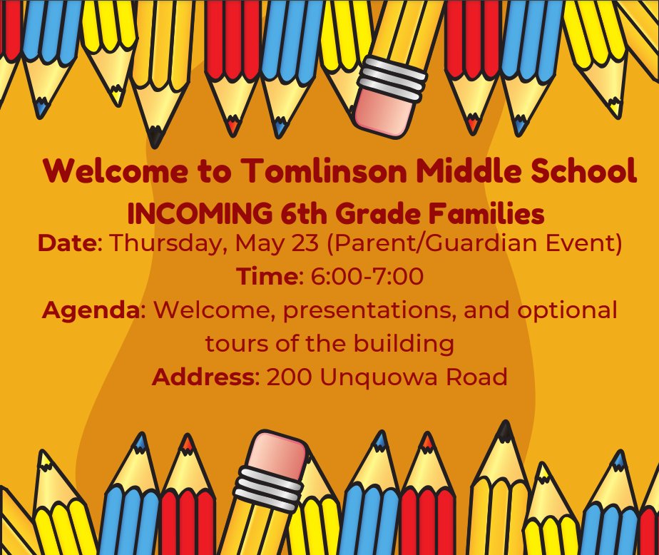 Save the date 5-6 Orientation Meeting