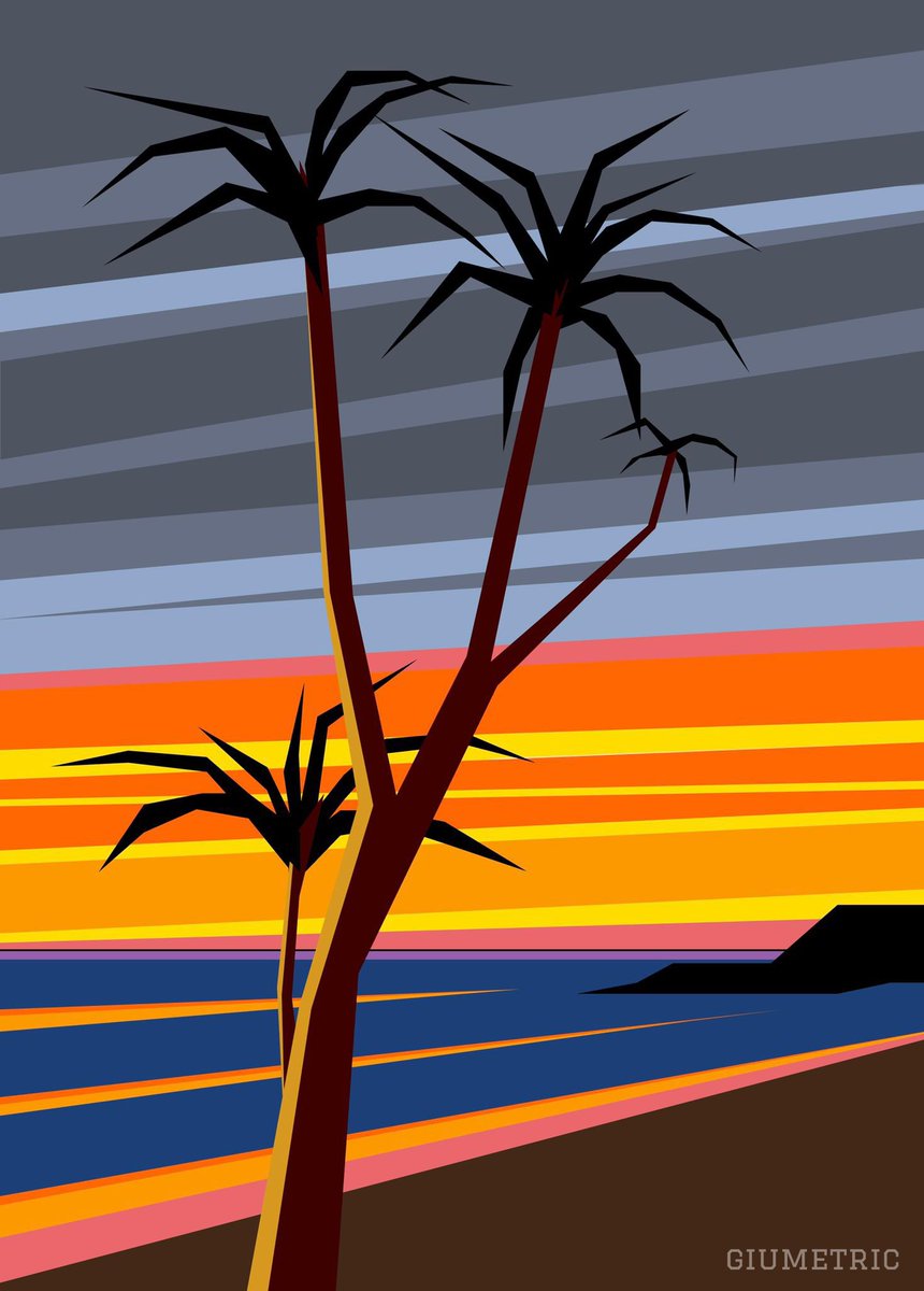“South African Sunset” Digital draft