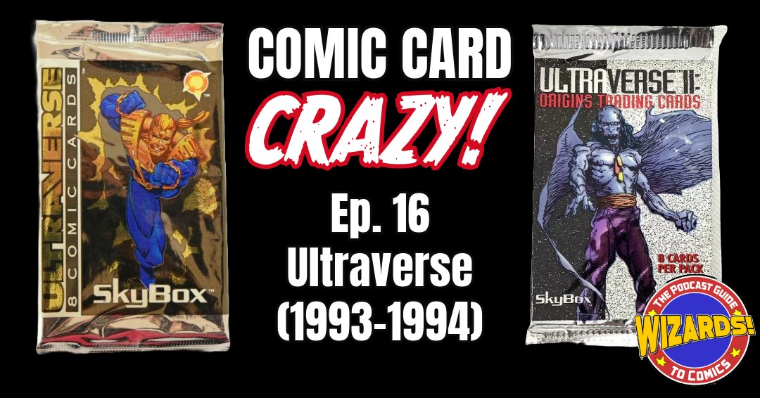 NEW VIDEO! Join Adam & @TheMikeSchwartz as they open up 2 packs of Ultraverse trading cards and scramble to remember any of the characters from this flash in the pan 90's Malibu Comics universe 😄 youtu.be/EwsSooRU6nA