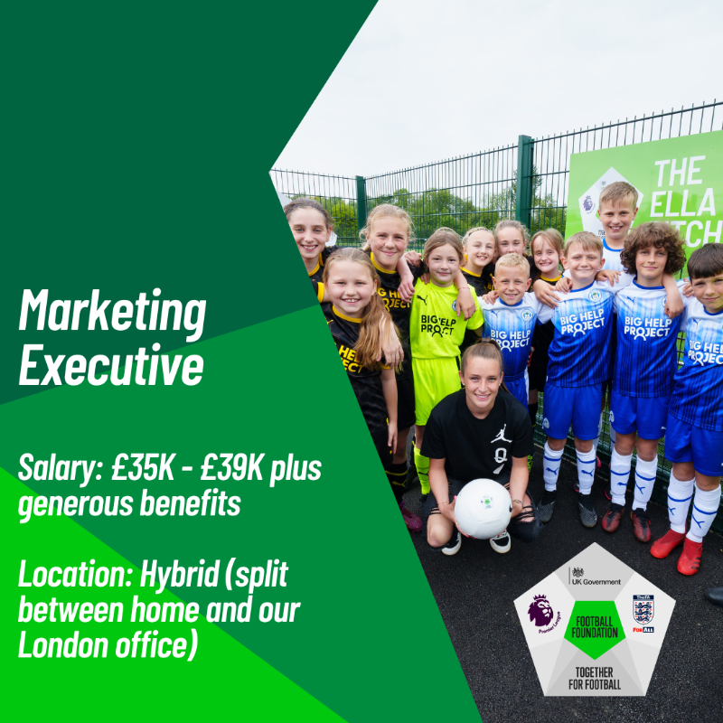 FootballFoundtn's tweet photo. Transfer window now open ✍️

Are you a digital and social superstar? Passionate about marketing? A whizz when it comes to data?

If this sounds about right, visit our website to find out more and apply for the different roles we have available.