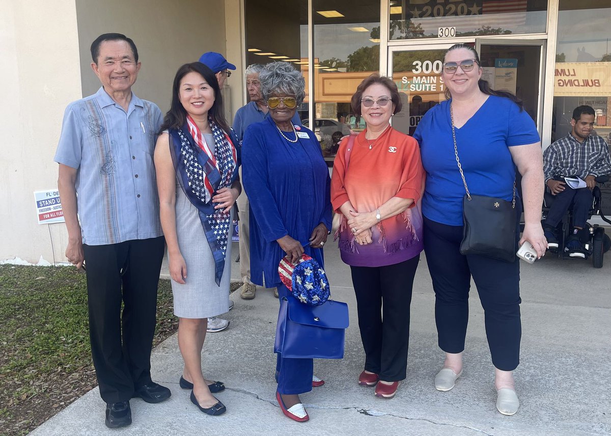 04-19-24: Congratulations to FAAJA President Echo King and her slate of candidates - Amy Blackmon, Reggie McGill, Ash Marwah, and Dylan Hellebrand - on their victory as the CD-11 DNC delegates! This achievement is a significant milestone for Asian Americans of the community.