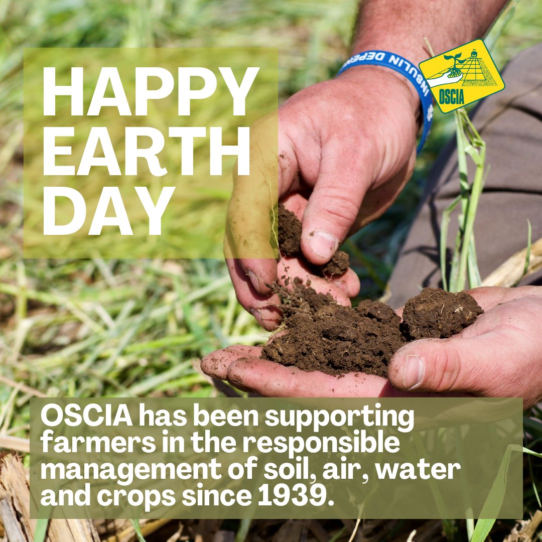 Not only is it #EarthDay, it’s also National Soil Conservation Week! 🌎🌱At OSCIA, we are proud to support Ontario farmers in protecting soil, air, water and crops through development and communication of innovative farming practices. To learn more about our work, check out