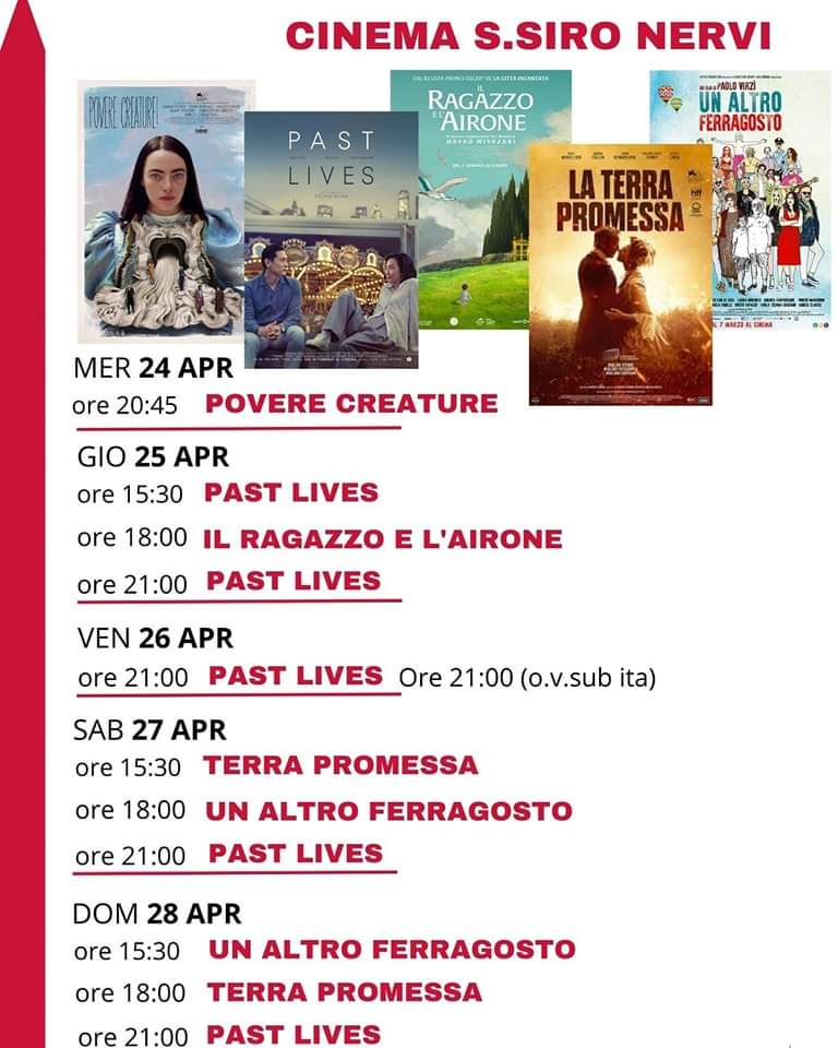 CinemaNervi's tweet photo. Cinema San Siro #Nervi 
#Genova 
@GenovaEventi @Genova4Tourist @goamagazine @LevanteNews_ITA @SturlaNews @genova24it @genovatoday @GenovaMore @InfoGenova_info @GenovaQuotidian @lavocedigenova @ilnerviese @Goodmorning_ge https://t.co/z0LYgXnYDP