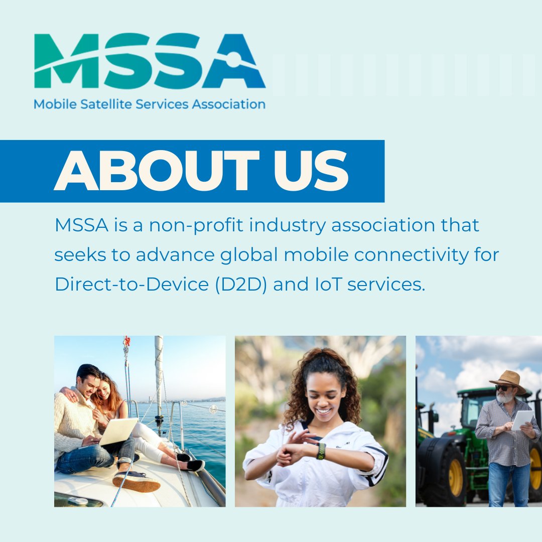 Mobile Satellite Services Association (MSSA) tweet media