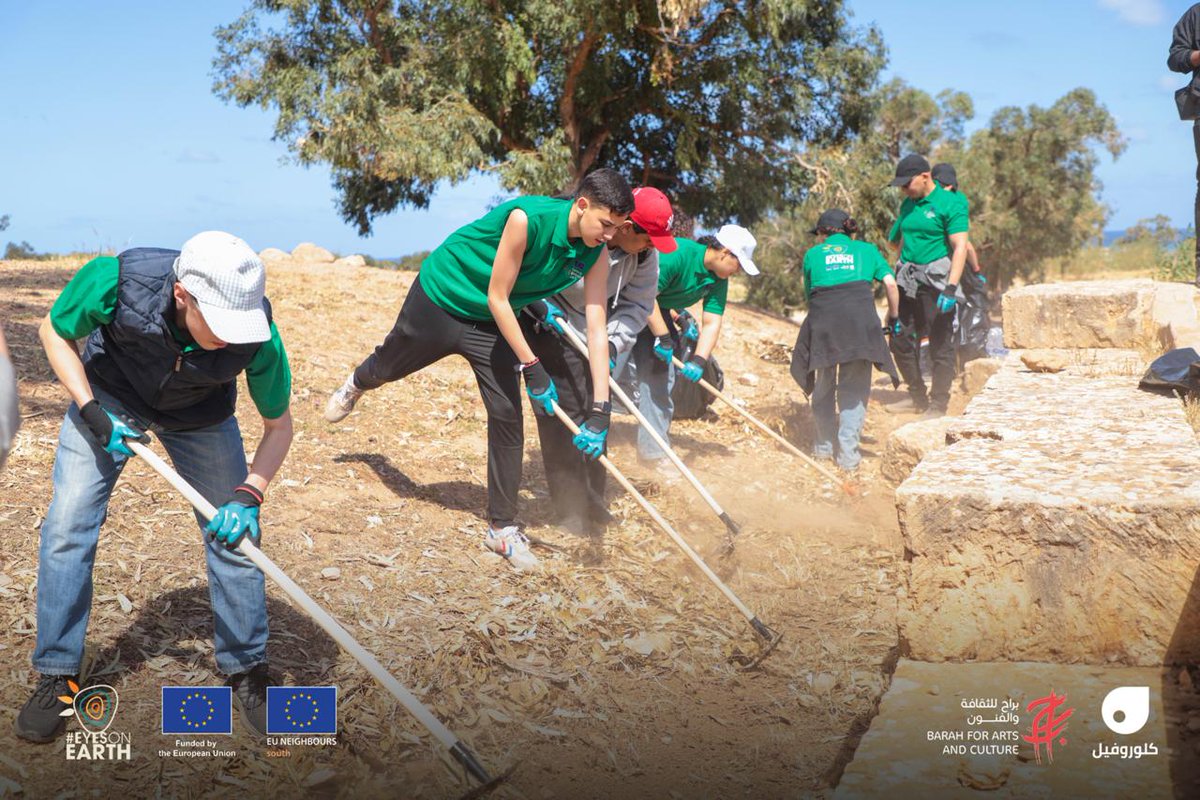 ChlorophyllOrg's tweet photo. حيث شارك أكثر من 40 متطوعة ومتطوع في تنظيف المنطقة الأثرية لطلميثة،  تزامنا مع أنشطة مشابهة في كل الجزائر ولبنان وتونس.

هذه الحملة لا يمكن أن تكون الأولى، أو الأخيرة، ويجب أن نواصل جهودنا لإظهار حبنا للبيئة ولجبلنا الأخضر، ونضمن مستقبلًا صحيًا لغاباتنا دومًا.

[2/2] https://t.co/ykZPByVbXw