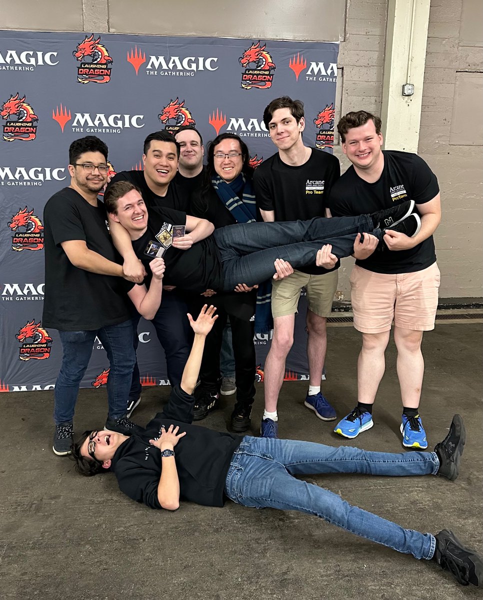 ArcaneEvents_'s tweet photo. Congratulations to the AGE Pro Team for an excellent weekend at BH:SF! 

They secured 7 top 8 slots throughout the weekend, and Zachary Wallach won the Proquest + event on Prism!

On to the next one!

#fabtcg https://t.co/UNnPdqLaNv
