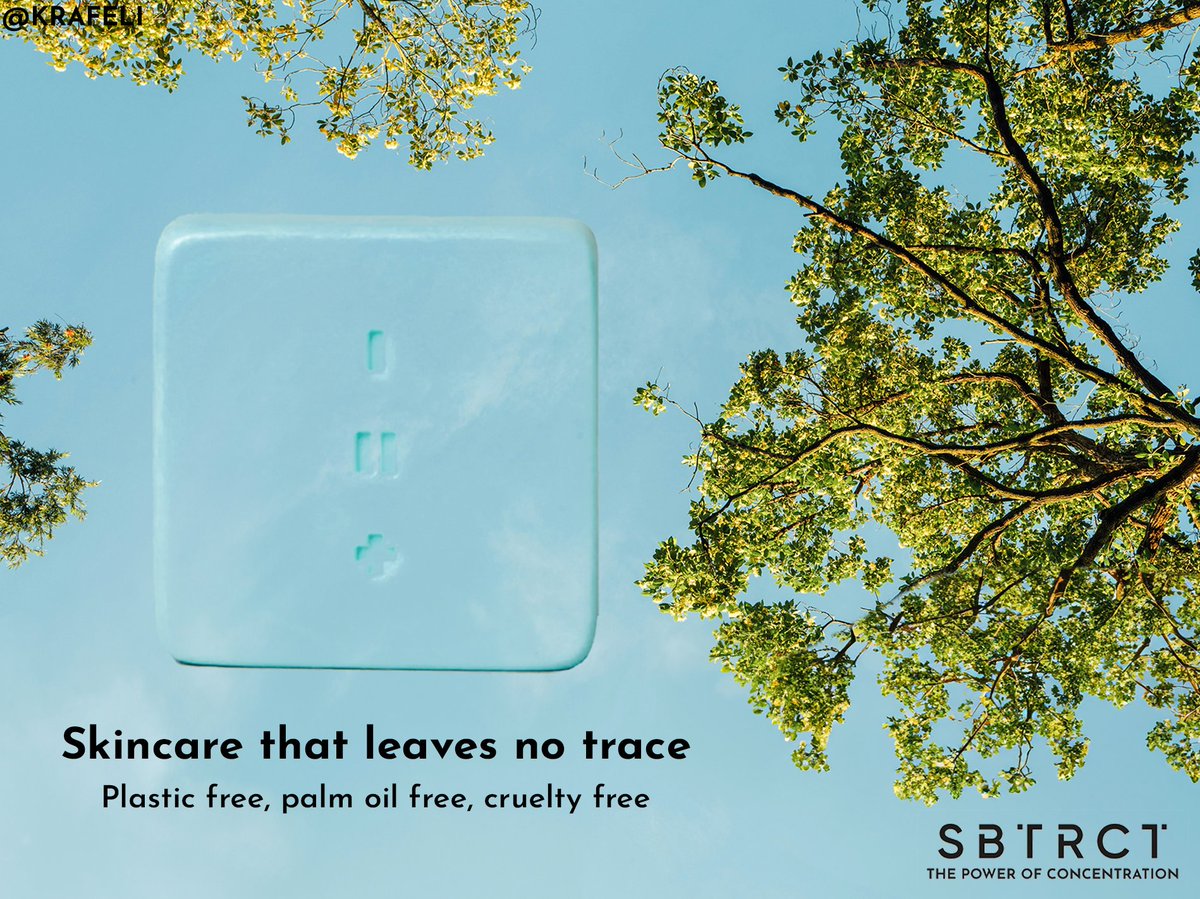 krafeli's tweet photo. Create posters to raise awareness of plastic free skincare brand SBTRCT and show that your skincare routine can be a moment of everyday activism this #EarthDay #VanityForHumanity @OneMinuteBriefs @SBTRCT_skincare https://t.co/s7JFdLSEkK https://t.co/NMDCysIJjQ