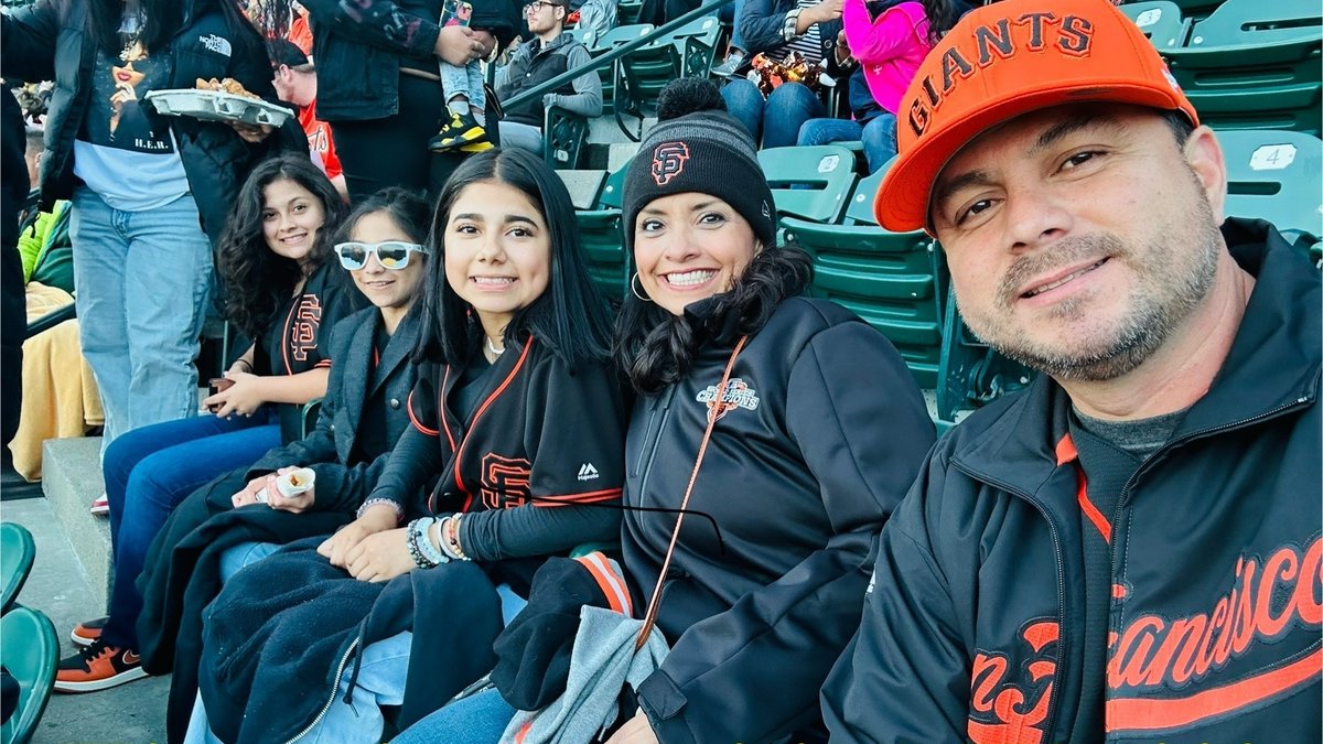 San Francisco Giants vs San Diego Padres. Donated by: San Francisco Giants #USAF Alma writes thank you so much for the great opportunity to attend a Giants game! #MemoryMaker