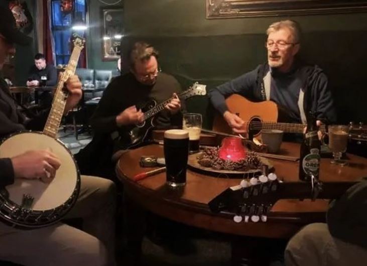 @AcademicChatter Playing acoustic (trad and less trad) music in irish pub sessions