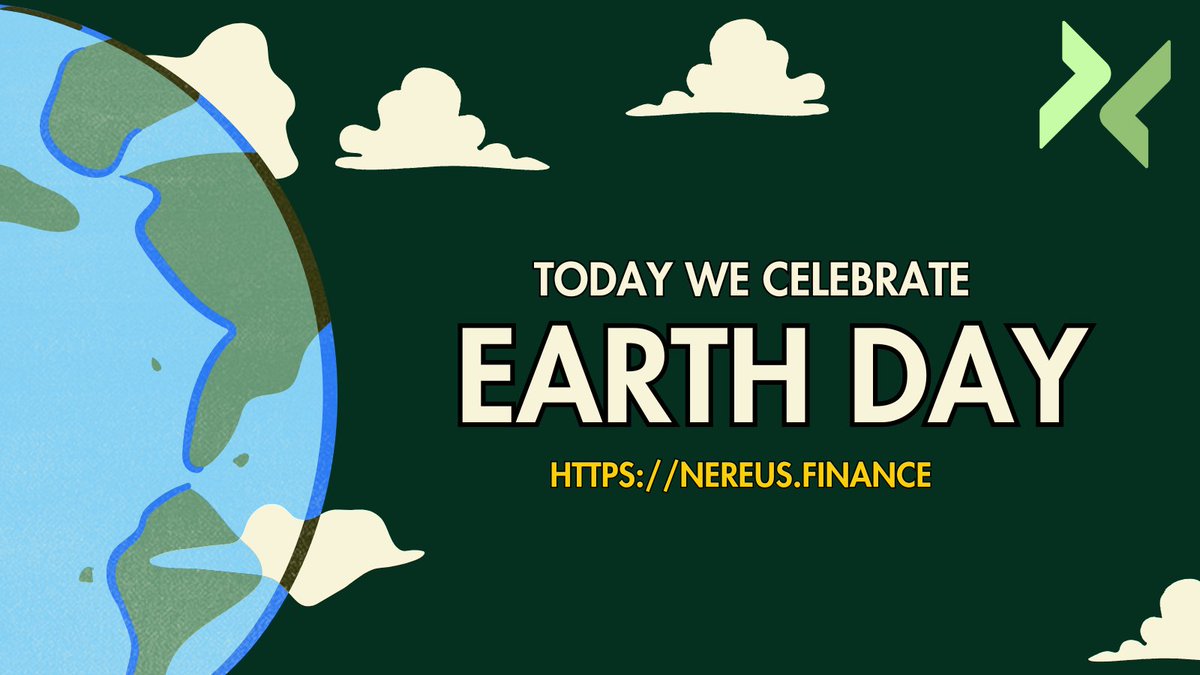 🌍 Happy Earth Day! 🌱 At Nereus Finance, we're committed to sustainability in both our operations and the crypto space. Join us in celebrating Earth Day by exploring how blockchain technology can drive positive environmental impact. Together, let's build a greener future!…