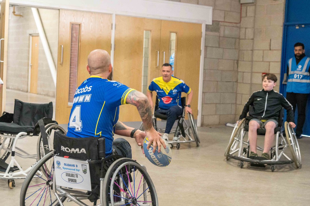 Did you get a chance to see some of the activities we had on show at Saturdays game against Leigh Leopards? 

Our community really came together and we couldn’t be prouder 💛💙 

#bethechange #foundationtakeover
#rugby #rugbyleague #disability #disabilityawareness