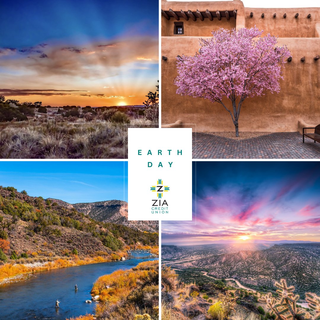 ZiaCreditUnion's tweet photo. 🌍 Embrace the beauty of our planet this Earth Day and every day. At ZIA, we're committed to sustainability and fostering a brighter future for our communities. 

#EarthDay #ziacu #creditunion #lightthejourney #ziadifference #northernnewmexico https://t.co/vZ5bmVMNZy